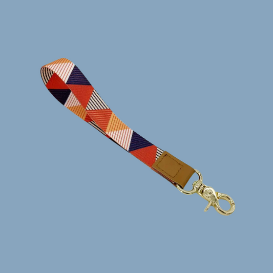 WRISTLET LANYARD- GEOMETRIC