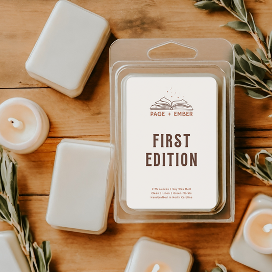 "FIRST EDITION" WAX MELT
